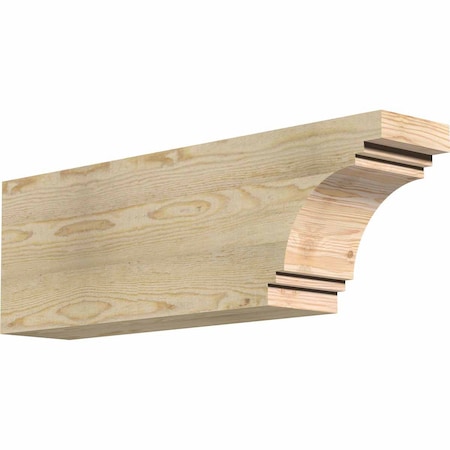Ekena Millwork Pescadero Rough Sawn Rafter Tail, Douglas Fir, 6"W x 10"H x 32"L RFT06X10X32PEC00RDF